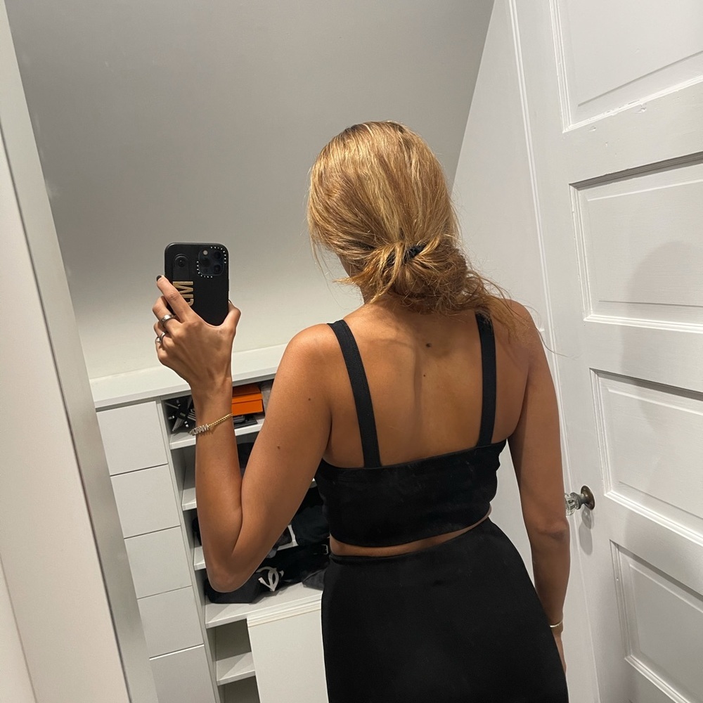 paris + me tank top. worn once. size s. - Picture 2 of 2